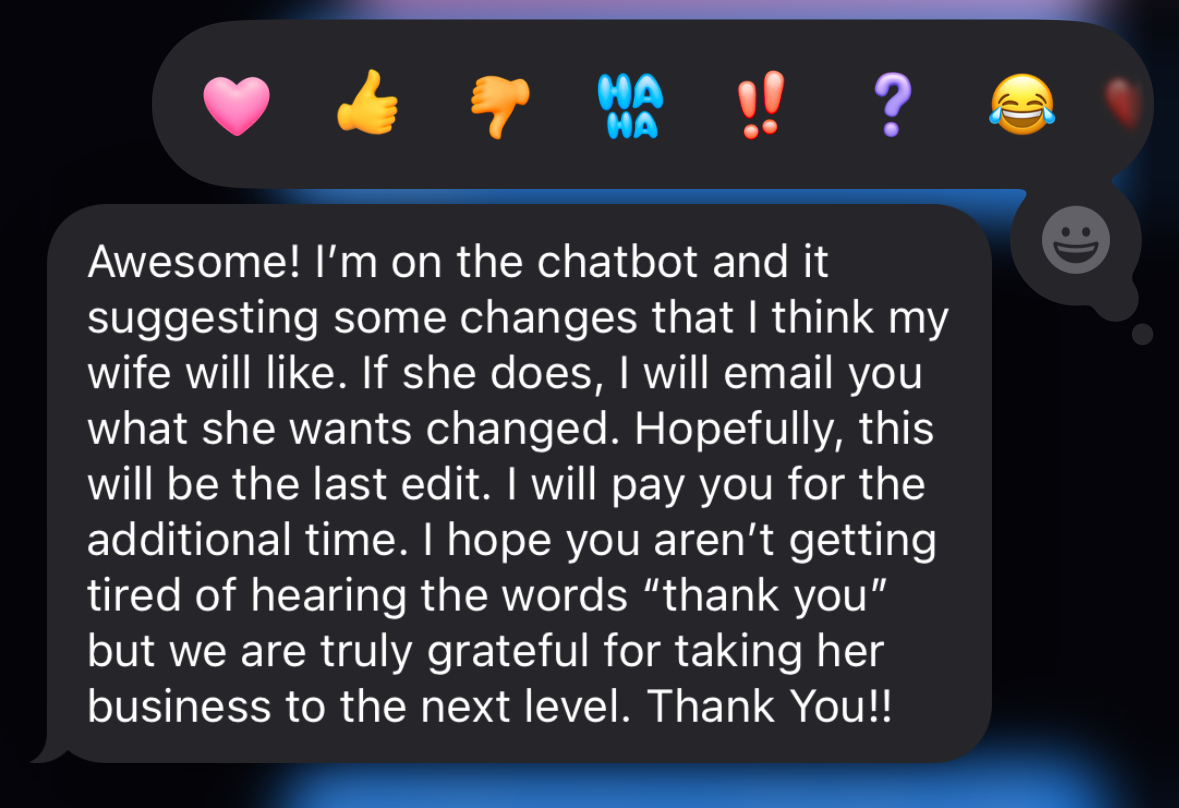 AI Appointment Booking Conversation